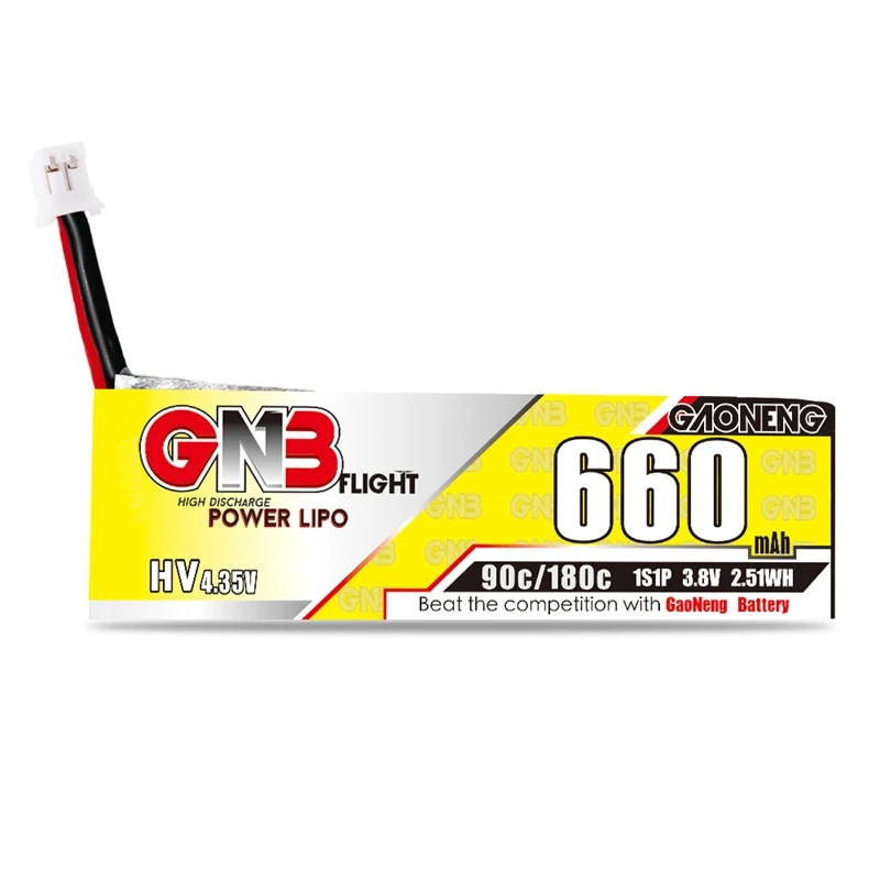 

GNB 1S 650mAh 3.8V 60C/120C 4.35V HV Lipo battery + Charger PH2.0 Plug for Tinyhawk Snapper7 E010 M80S Tiny7 Beta85 Drone