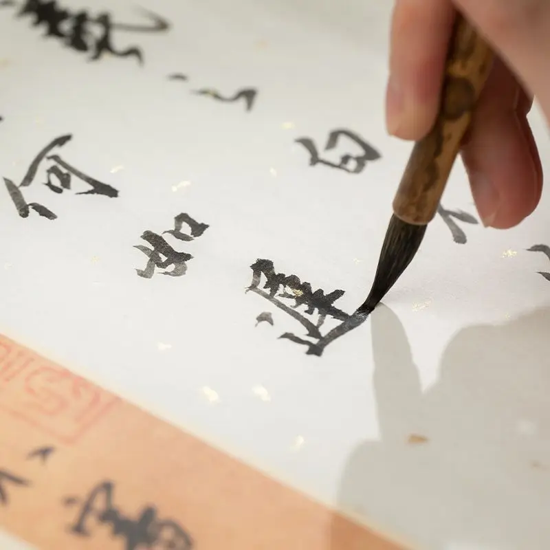 HVV Wang Xizhi 원고, 작은 카이, 늑대 털 및 이중 머리 캘리그라피, 고급 레이크 브러시, 초보자 브러시 캘리그라피