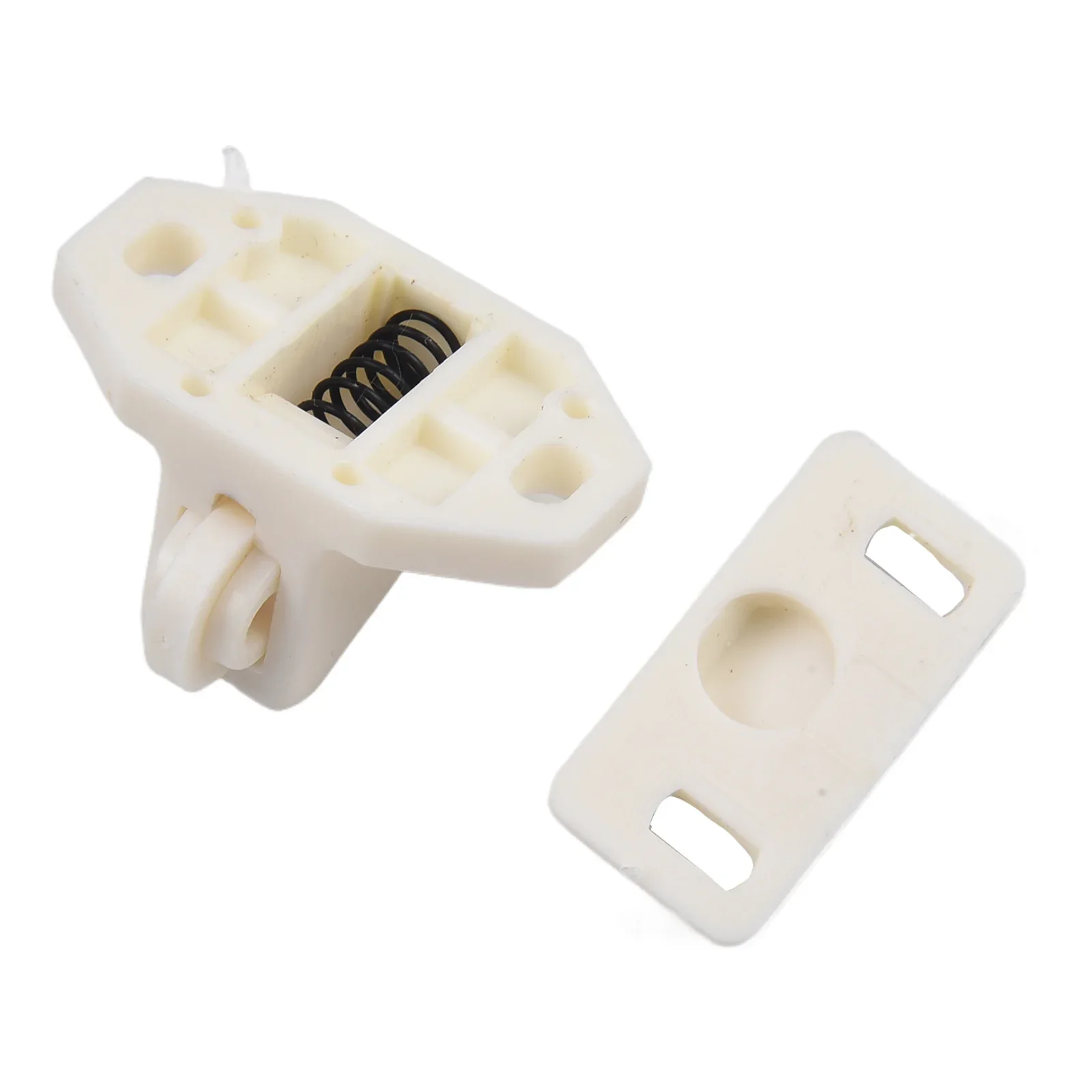Door Roller Catch Furniture Cabinet Closet Door Roller Catch With ABS Plastic Home Hardware Tool Accessories 5Pcs