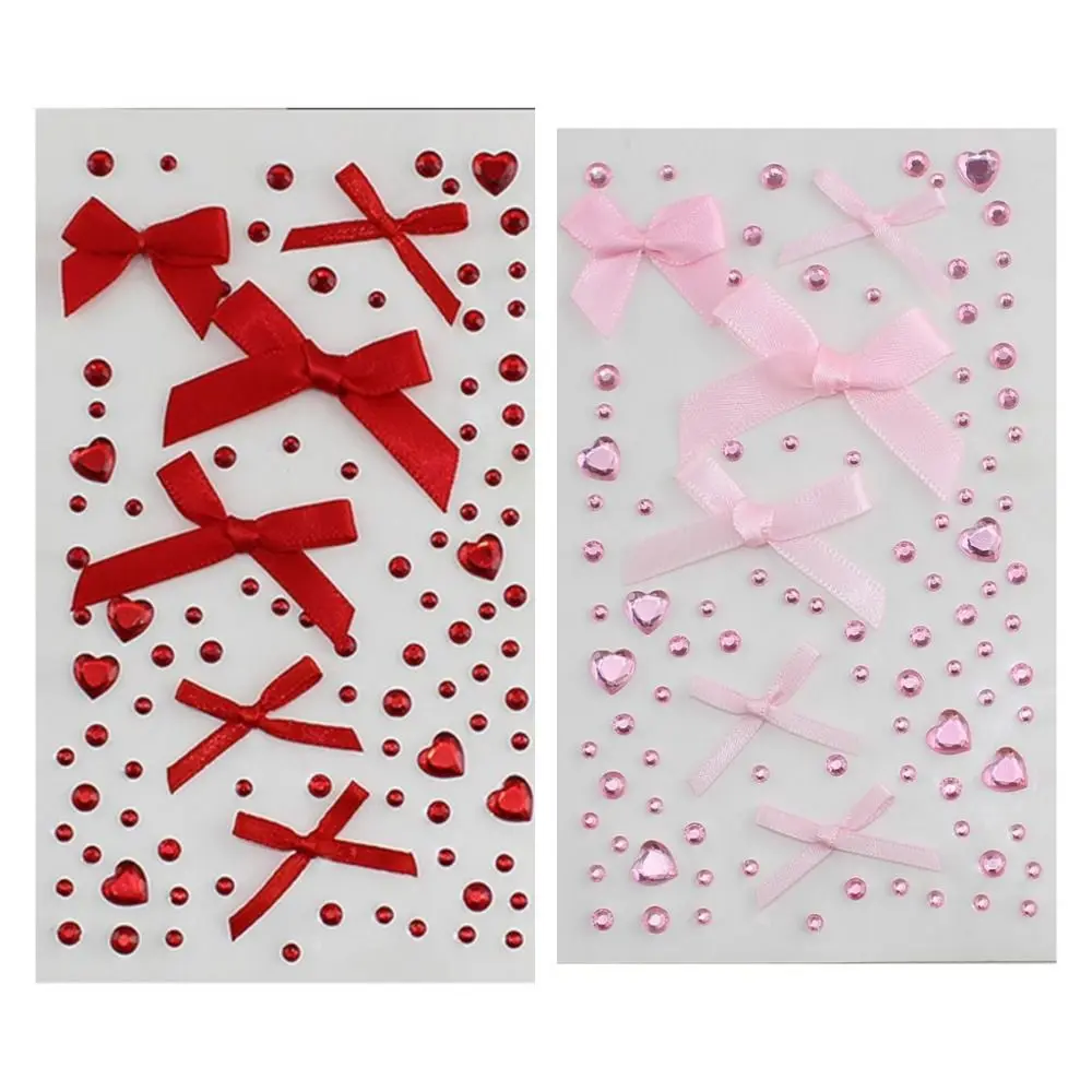 

Водостойкая тату-наклейка с бантом, бабочкой, розовыми/красными глазами