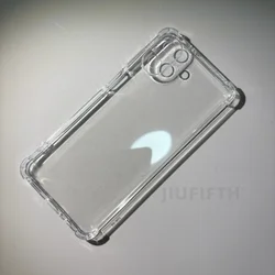 Transparent Shockproof Silicone Phone Case - Soft TPU Protective Cover for Galaxy A07 (Shockproof Case)