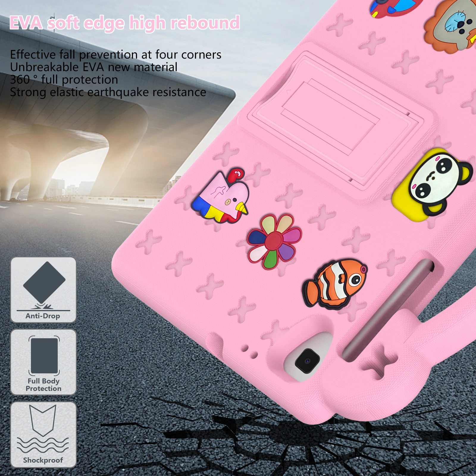 s6 lite 10.4 a7 lite caso crianças tablet eva capa