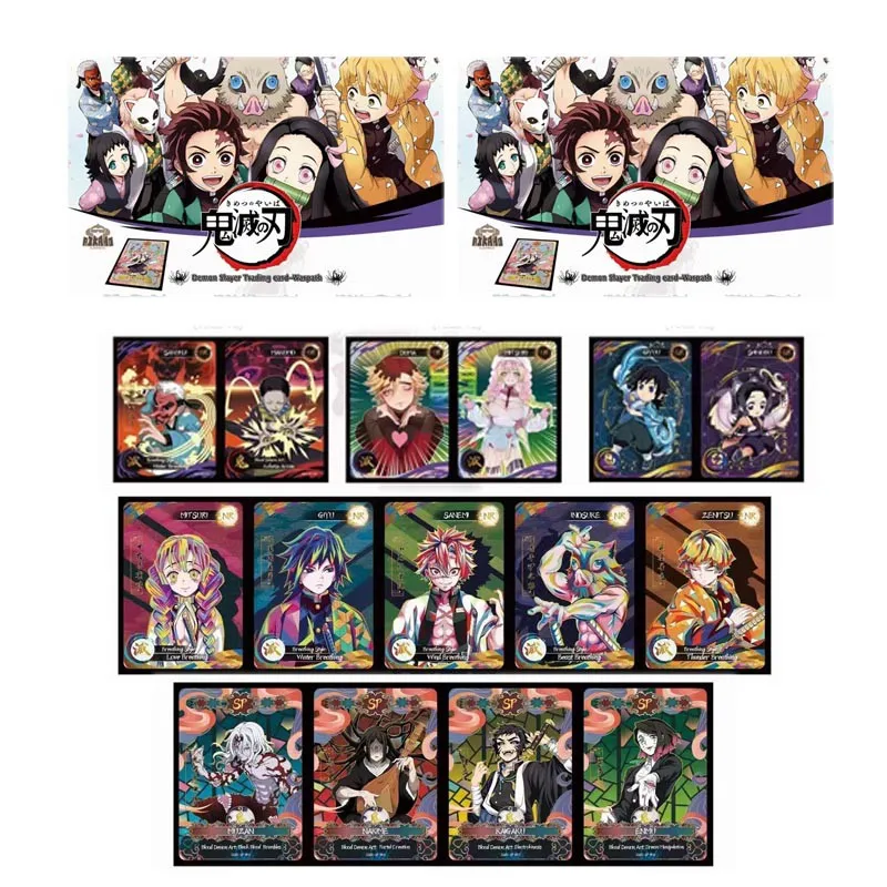 

Demon Slayer Collection Cards English Version Aikaho DS-02 Apocalypse Booster Box Pack Gift Playing Anime Acg Cards