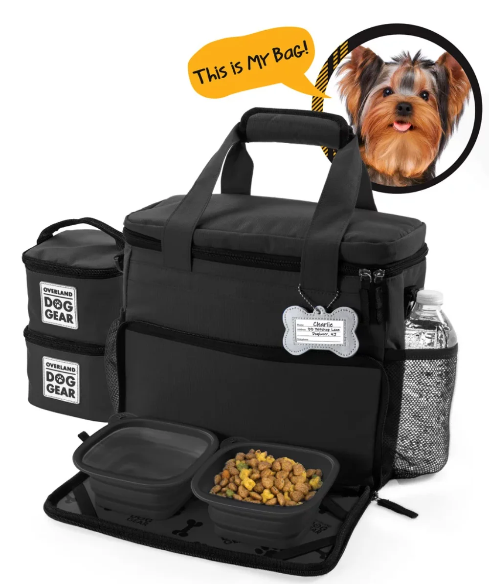 

Week Away Bag, Small Dog, Black, Carrier, Pets Pet Accessories