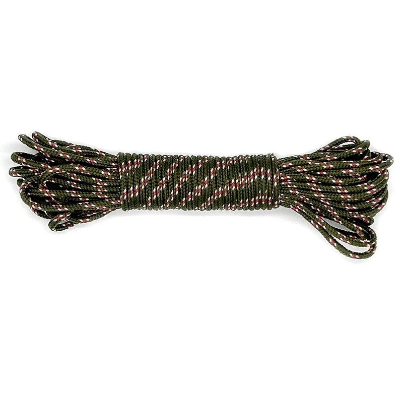 Paracord Rope 100ft 100meters 2mm Paracord Lanyard Rope Parachute Cord Hiking Camping Clothesline Tactical Bracelet Accessory Bracelet