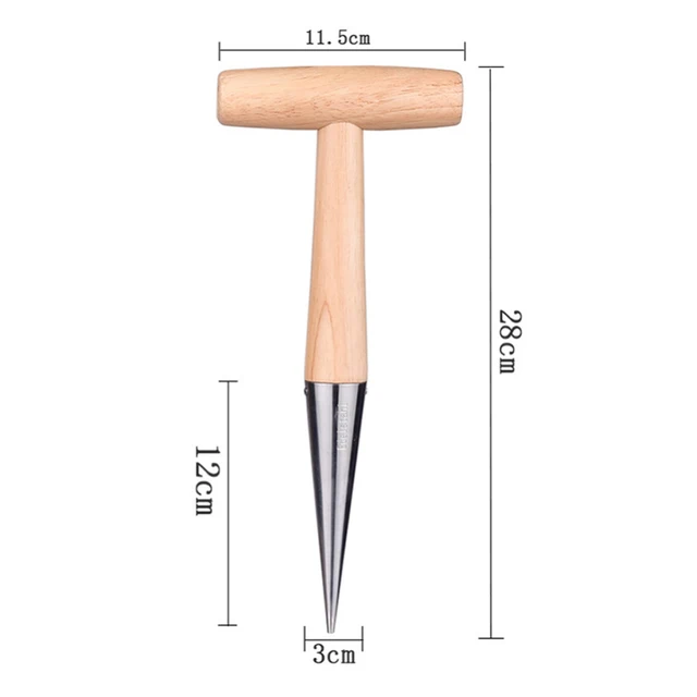28 Cm -Es Otthoni Kertészkedés Fa Ültetési Magok És Izzók Szerszámok Kézi Ásó Palánták Eltávolító Palánta Emelőmag Ültetvényes Szerszám - Image 4