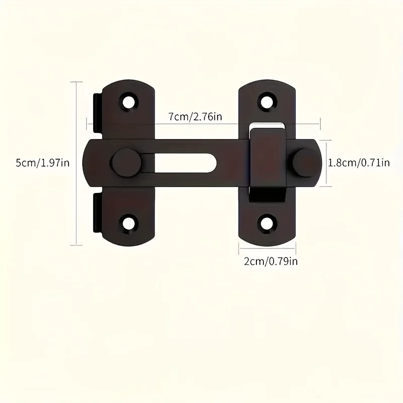 Barn Door Lock 2