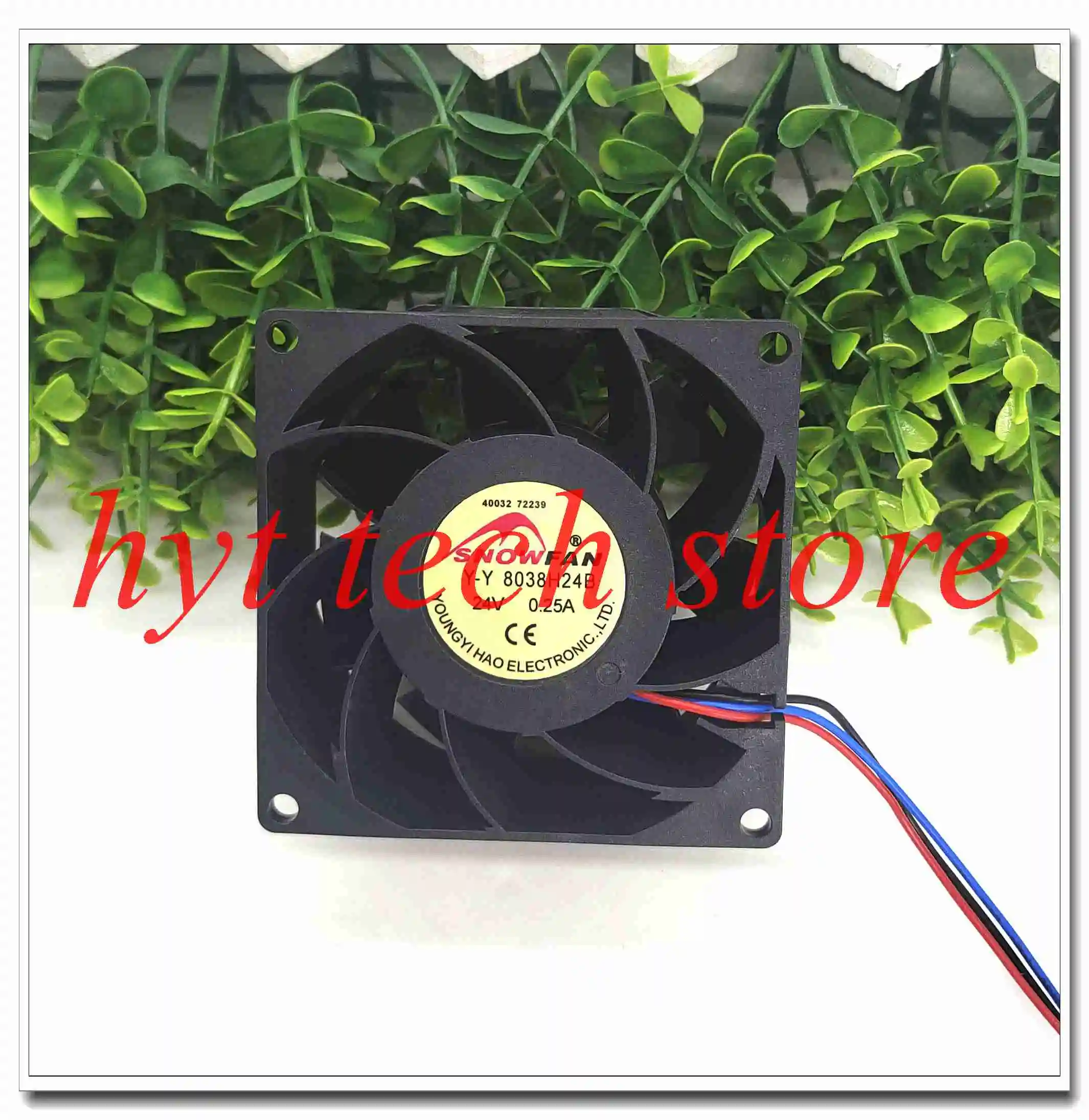

Поставка SNOW FAN 8038H24B Y-Y 8038H24B DC24V 0.25A, 3 провода, оригинальный