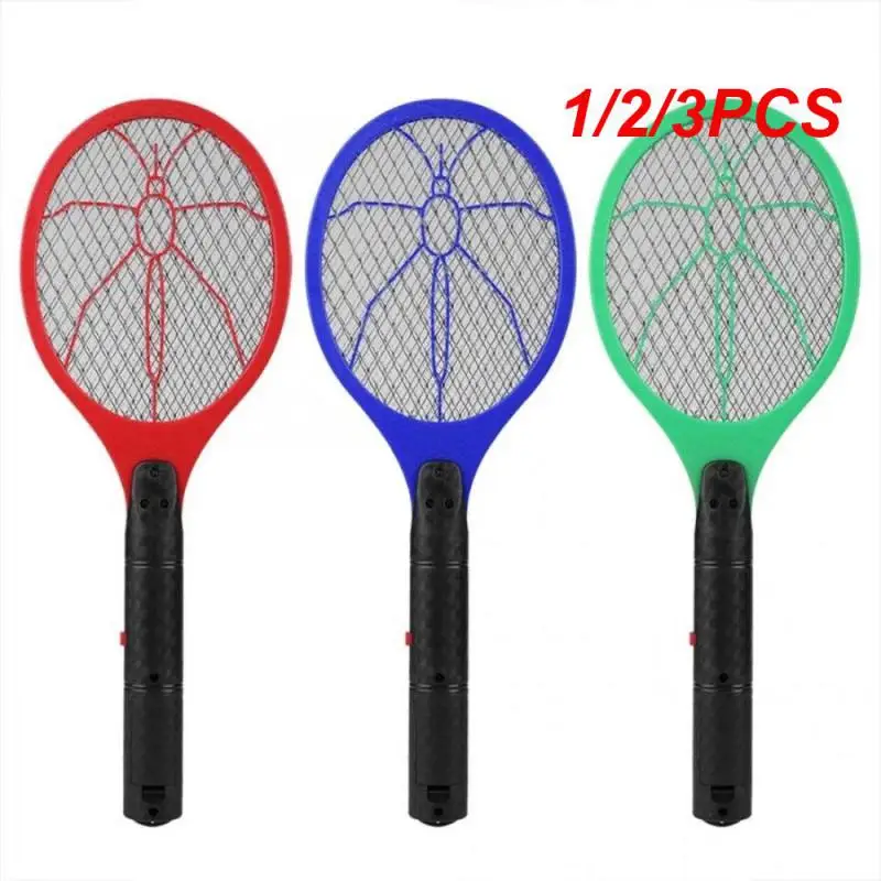 1/2/3Pcs Scacciazanzare Elettrico Fly Insect Bug Zapper Insetti Domestici Racchetta Uccide Fly Mosquito Control Pest Killer