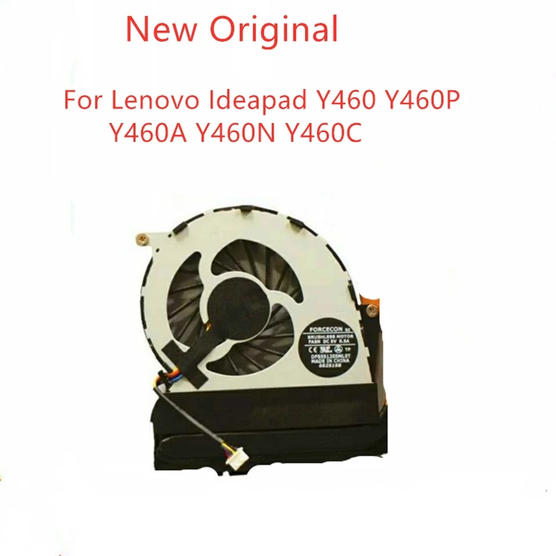 

New Original Laptop CPU Cooling Fan For Lenovo Ideapad Y460 Y460P Y460A Y460N Y460C Fan FA5N DFS551205ML0T DC5V 0.5A