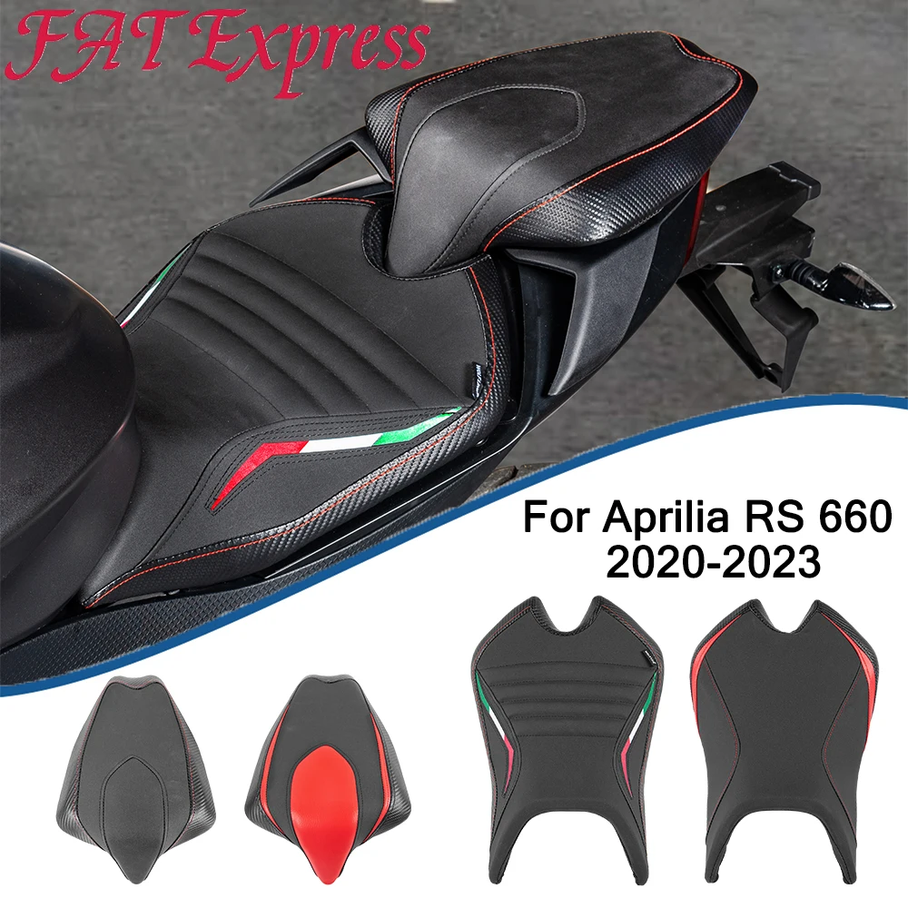

RS660 наволочка для заднего пассажирского мотоцикла, наволочка для Aprilia RS 660 2020 2021 2022 2023, чехол для сиденья, защита от капота