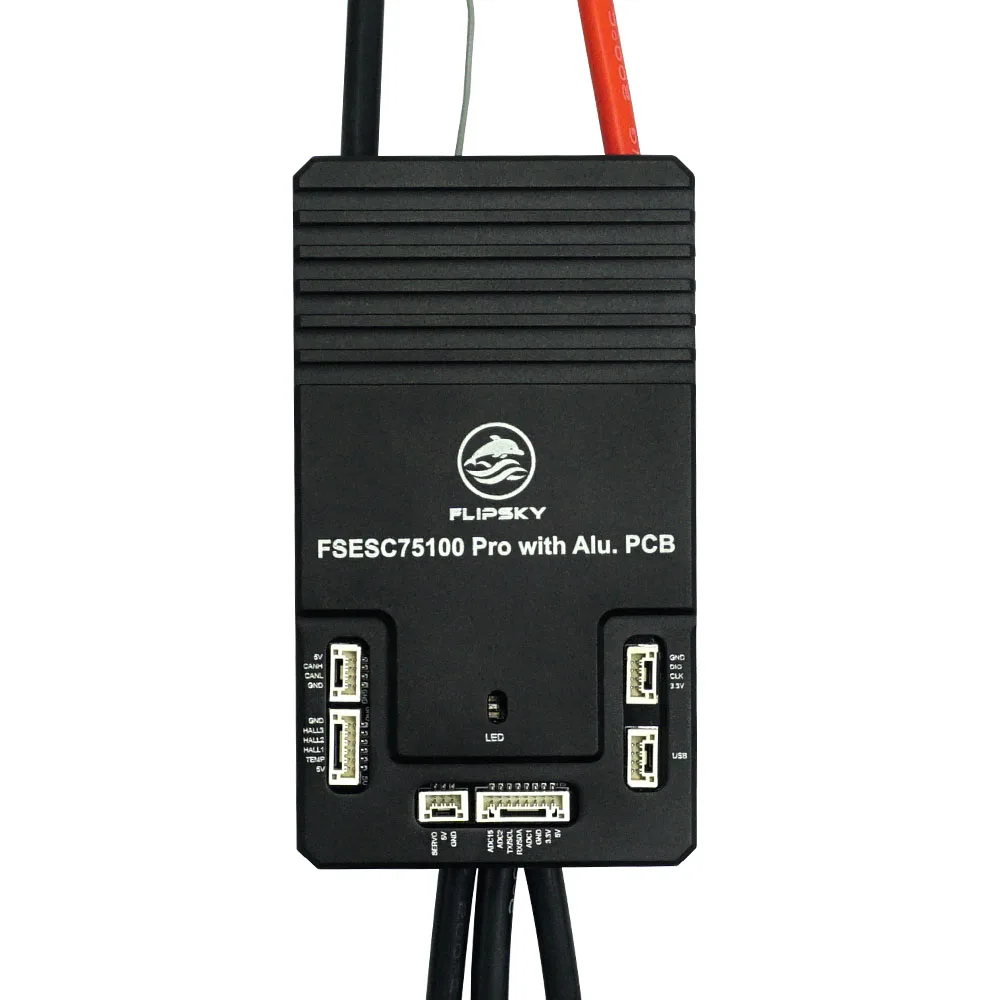 

Speed Controller Flipsky 75100 Pro With Aluminum Pcb Based On Vesc For Electric Skateboard / Scooter / Ebike Speed Controller