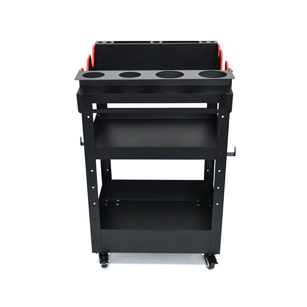 PremiumRollingDetailingCartCarDetailingTrolleyForCarPolishing