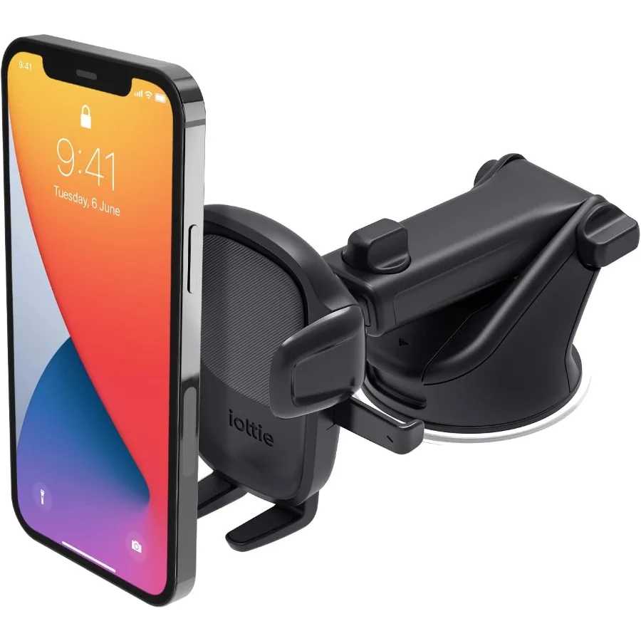 Universal Car Phone Mount with Suction Cup Base