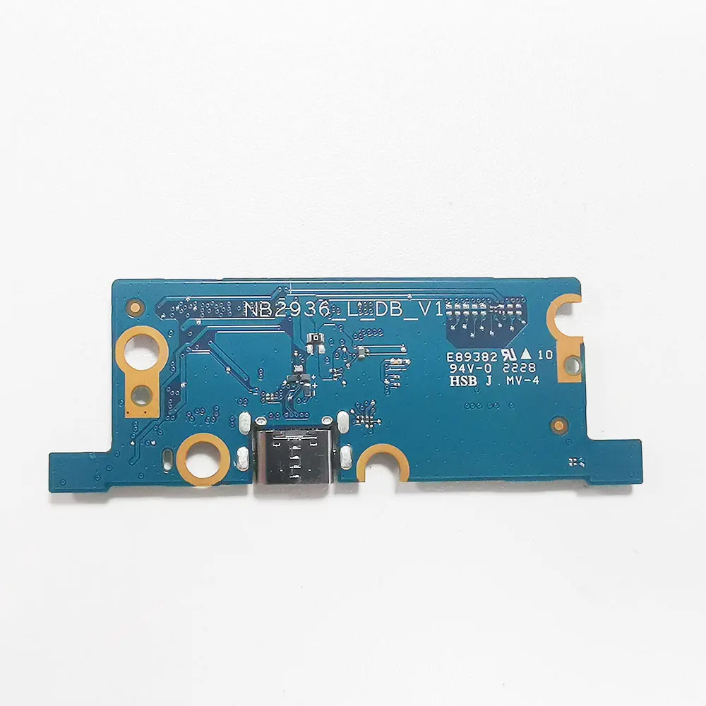 Porta Jack Usb tipo c para Laptop Placa de Leitor de Cartão Carregador Lenovo Yoga Duet 13itl6 13itl 13itl Nb2936 _ L_db _ v1 5c50s25193 - Imagem 5