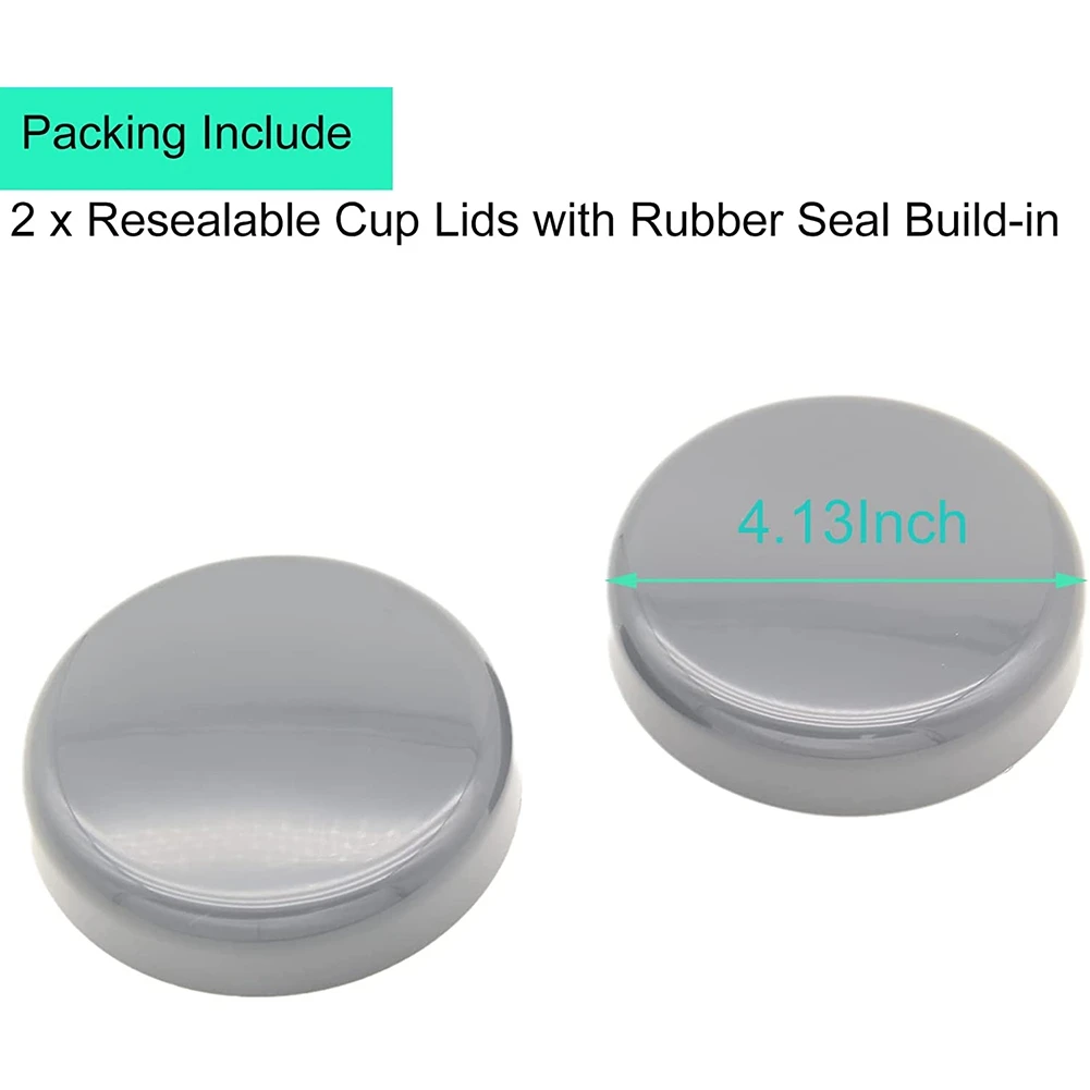 Cup Lids Replacement Parts Compatible for Nutribullet 600W 900W Replacement Resealable Accessories Parts 3