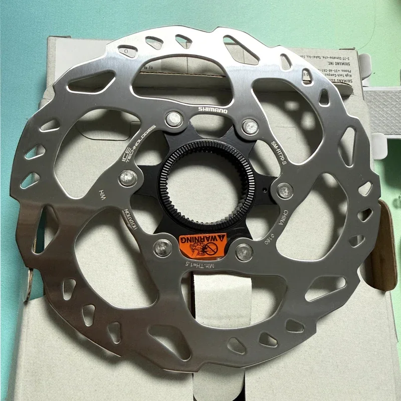 Shimano-ロードバイク用ディスクブレーキローターslxrt70,160mm