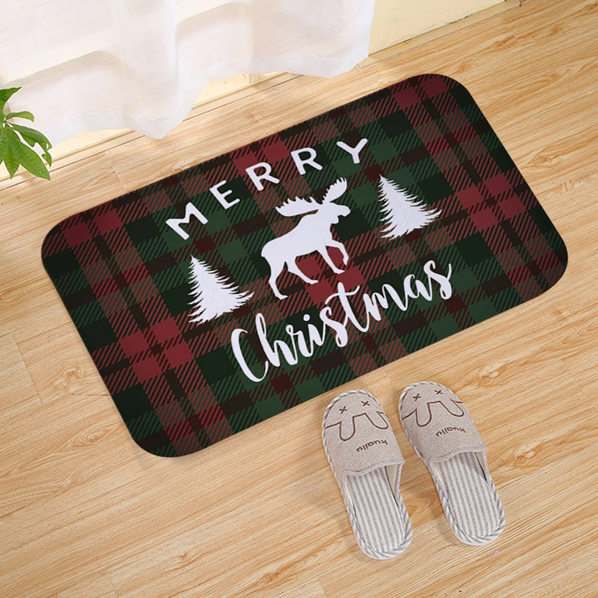 Santa Claus Christmas Door Mat 6