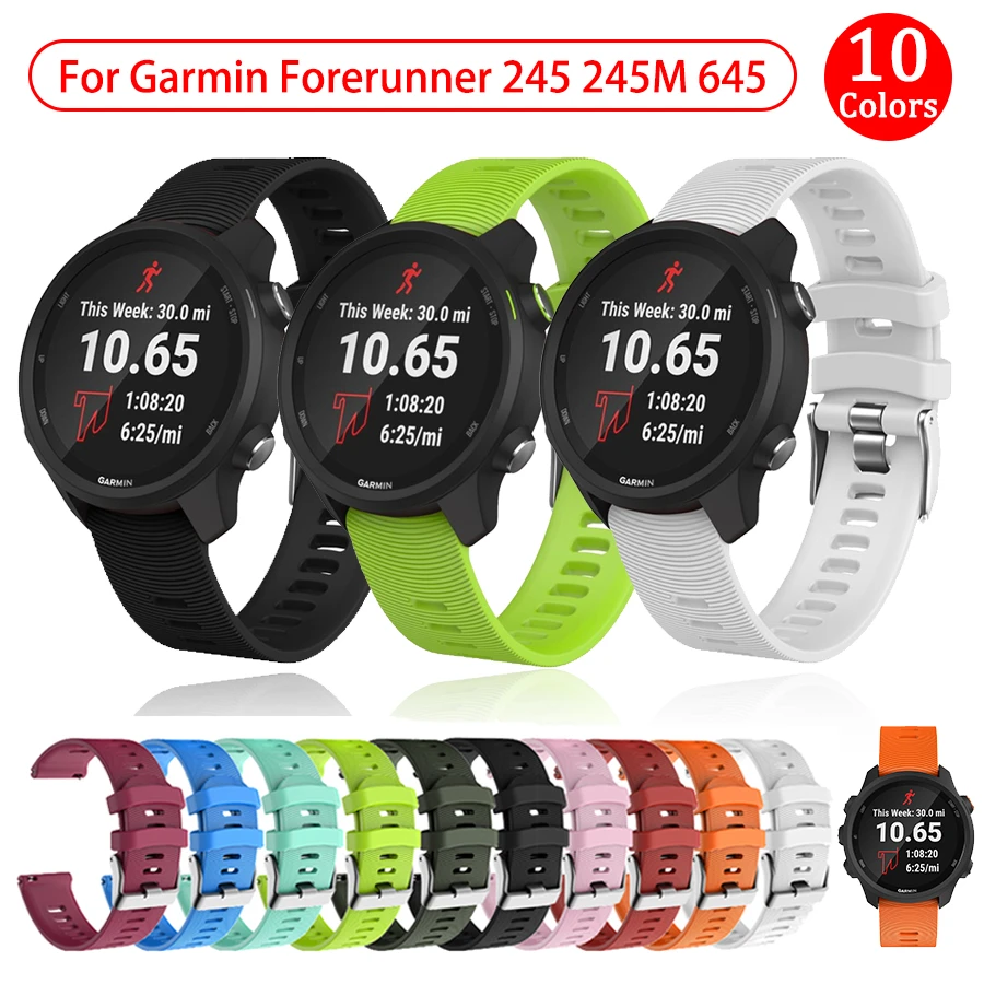 Watch Strap Garmin Forerunner 245 Watch Bracelet Garmin Forerunner