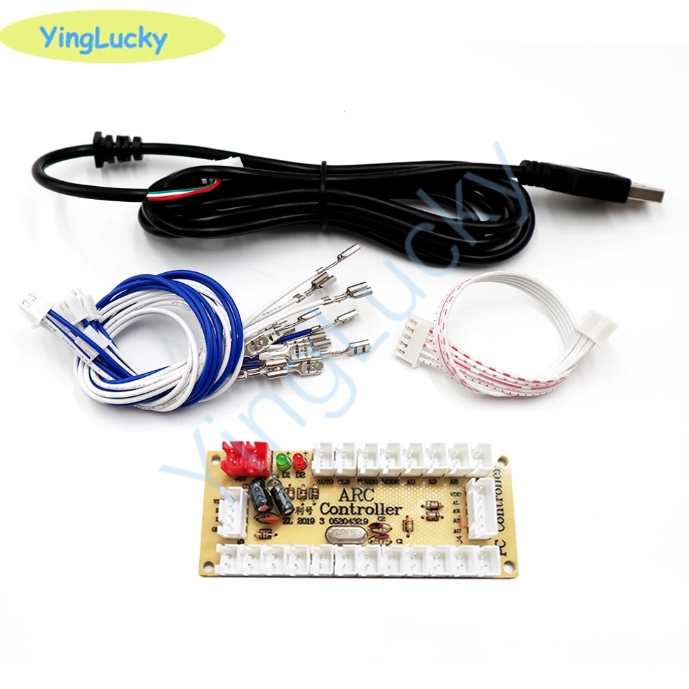 30 Pcs 제로 지연 인코더 아케이드 조이스틱 DIY 키트 USB 인코더 PC PS3 PS2 MAME Raspberry Pi 3 안드로이드 Nintendo