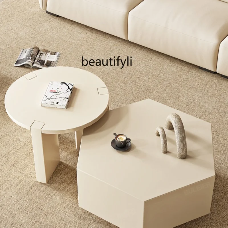 

Coffee Table round Living Room Home Simple Modern Nordic Small Apartment Small Tea Table