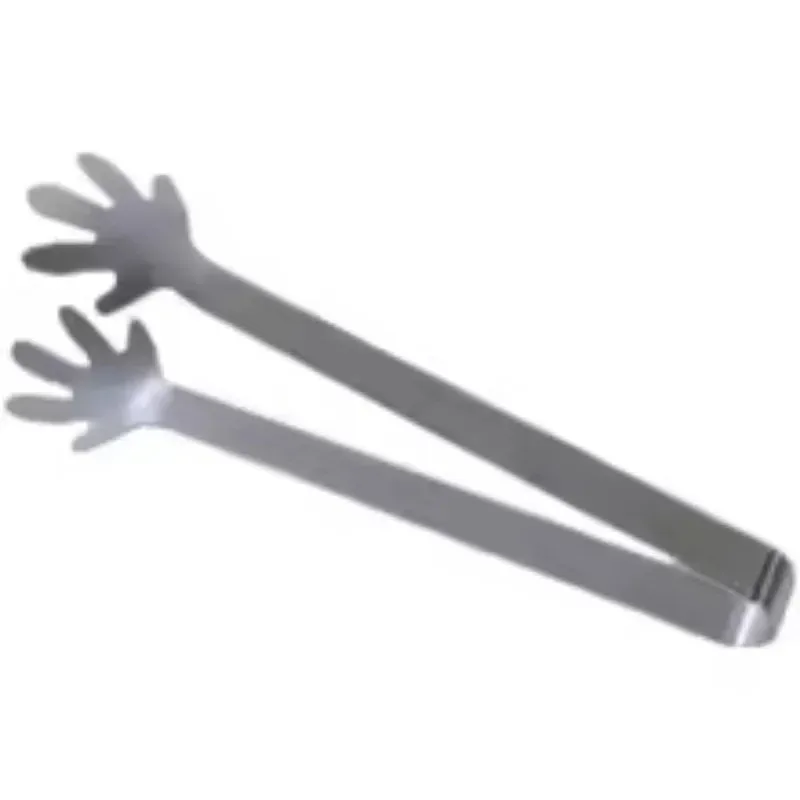 Popular Small Palm Snacks Cute Potato Chips Anti slip Ice Clip Stainless Steel Mini Food Kitchen Candy Clip