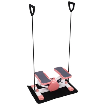 Multi-functional Mini Steppers Stair Twist Steppers at Home Portable Workout Equipment Space-saving Home With Resistance Band 5