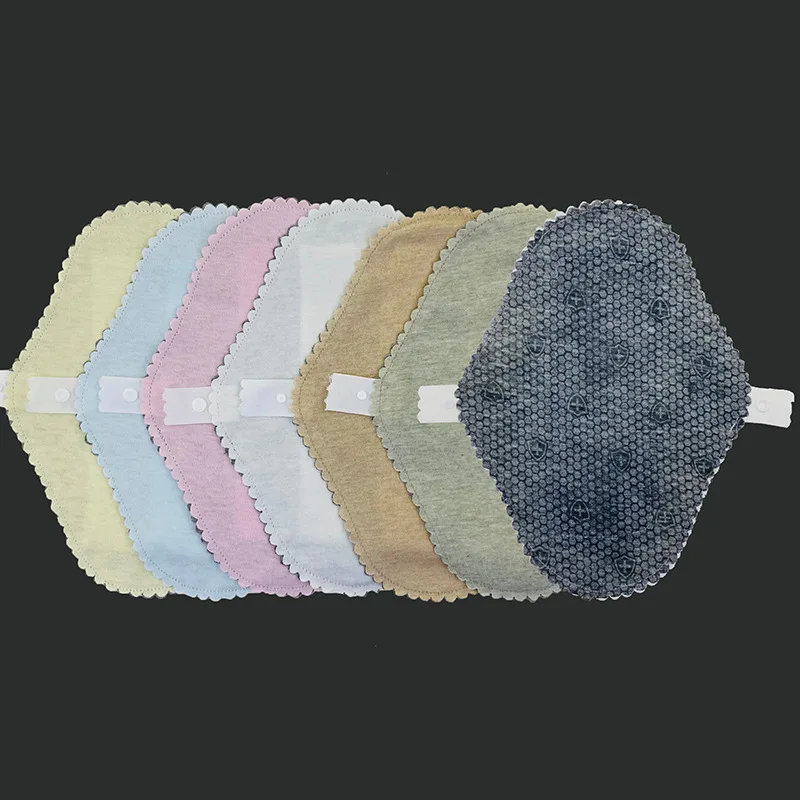 Soft Graphene Lining Reusable Thin Sanitary Pads Leakproof Washable Women Panty Liner Hygiene Menstrual Pads 3pcs