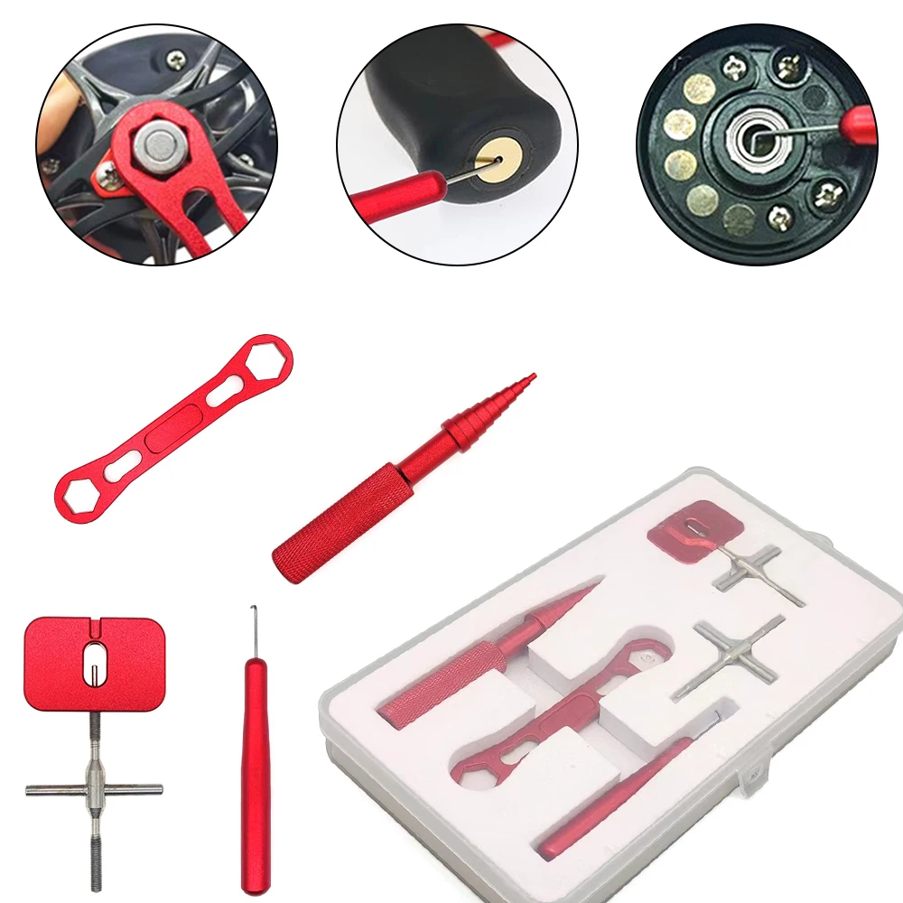 Fishing Reel Repair Tool Kit DIY Removal Ball Bearing Maintenance Spool  Disassembling Wrench Baitcasting Fishing Tools Kit - AliExpress