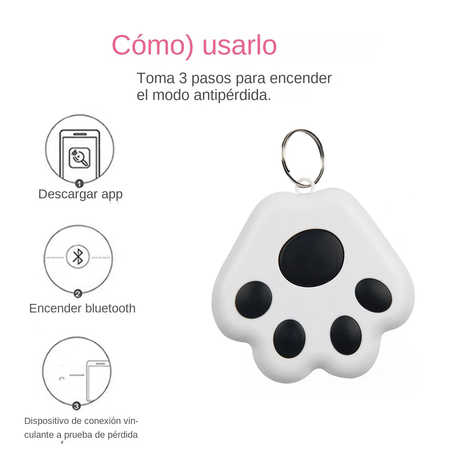 Mini GPS Tracker Pet Dog Cat Keys Anti-Lost Device Kid Bag Wallet Tracker Bluetooth Wireless Tracking Smart Finder Alarm Locator gps tracker gps locator key finder anti lost tracker bluetooth tracker bluetooth gps tracker bluetooth finder anti lost alarm