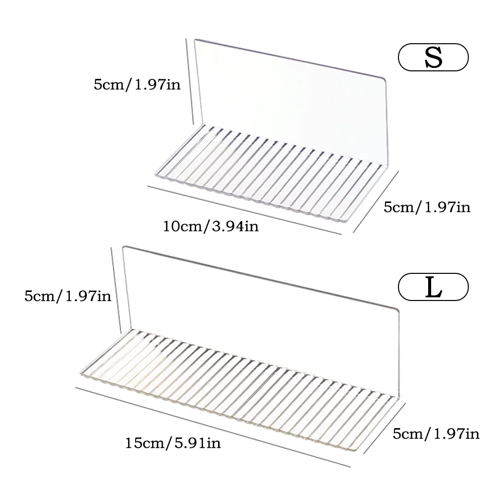 Self-Adhesive Transparent Acrylic Wall Mounted Figures Display Shelf Character Models Storage Rack Toy Stand Aromatherapy Holder