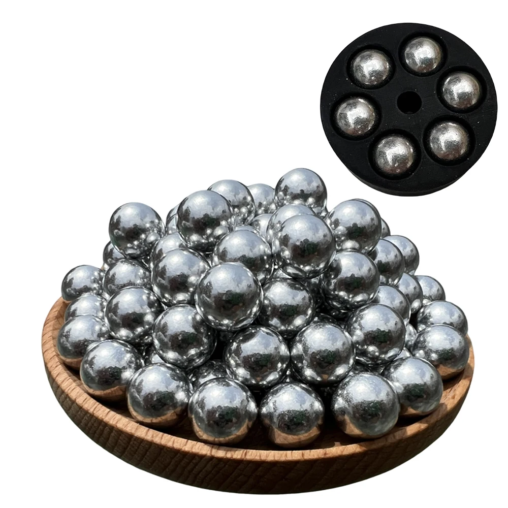 0.50 Caliber Solid Aluminum ball 2.6 Grams Fit for t4e TR50 HDR 50 100 Pcs aluminum ball