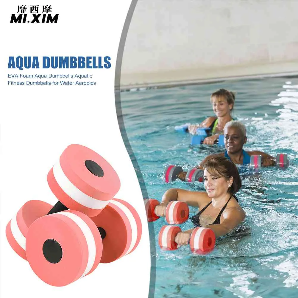 Ensemble D'exercices Pour Piscine, Haltères à Eau, équipement D'aérobic Pour Entraînement En Piscine, Entraînement Léger (vert