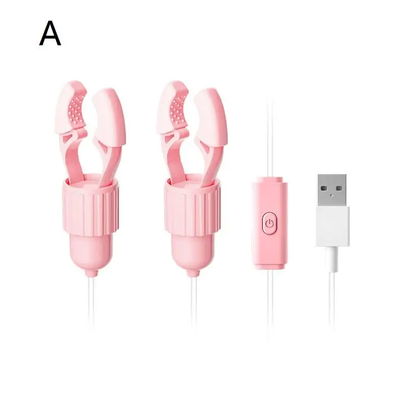 1/2Pcs Women's Nipple Clamps Vibrator, Breast Massage Tongue Licking Sucking Toys, Female Adult Intimate Toys_voghion.com