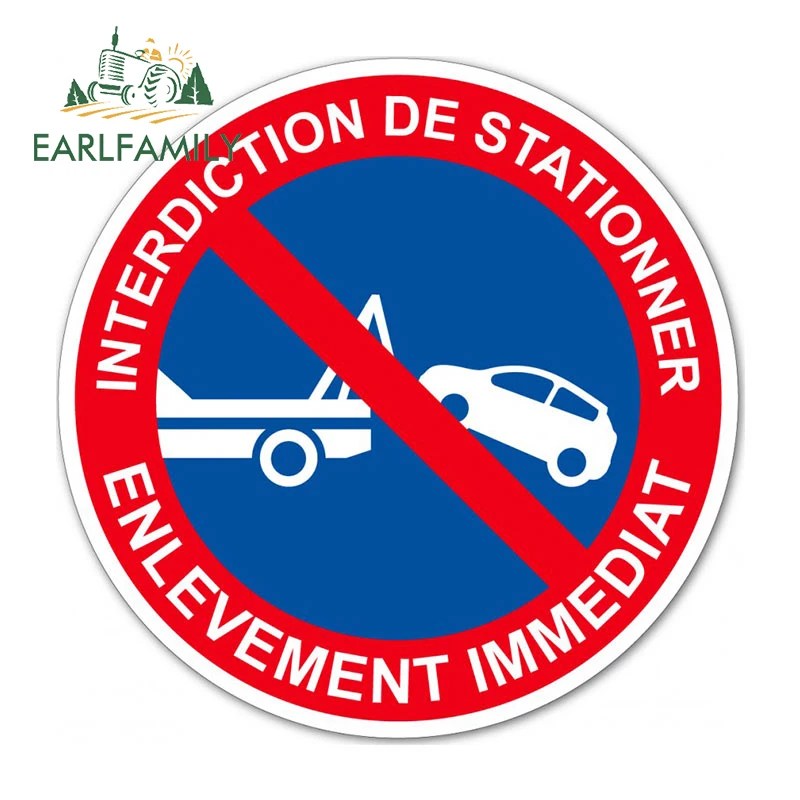 

EARLFAMILY 13 см x 13 см автомобильные наклейки без парковки автомобильные аксессуары мотоциклетные холодильники окна устойчивые к царапинам водонепроницаемые наклейки