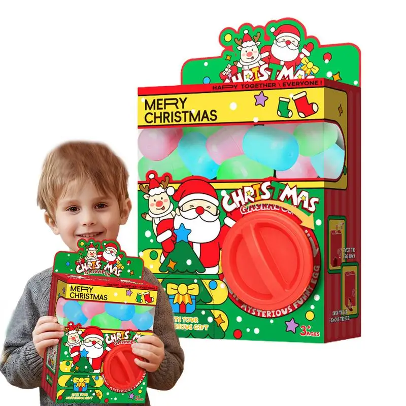 Cute Gashapon Machine Christmas Themed Candy Dispenser Machine Toy Vending Creative Candy Dispenser For Kids