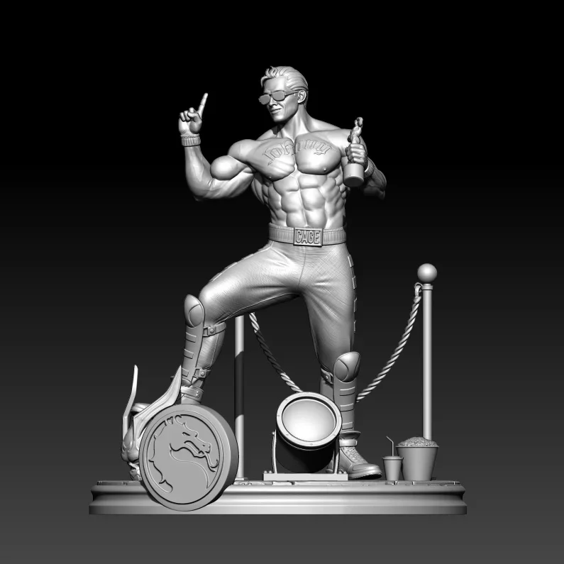 

1/24 75mm 1/18 100mm Resin Model Kits Fitness Man Experts Sculpture Figure Unpainted No Color RW-1226