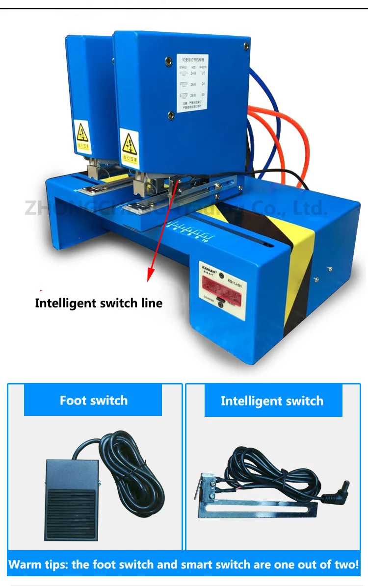 double head intelligent pneumatic stapler electric intelligent stapler is conven