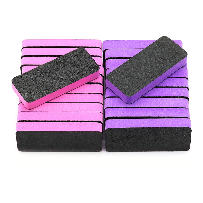 5 Pcs Black Sand Buffing Blocks - Nail Art Tools
