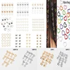 10-50Pc Sweet Dreadlock Hair Rings Adjustable Hair Braids Dirty Braids Hairpin For Women Girls Fashion Hair Accessories Headwear 1
