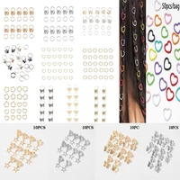 10-50Pc Sweet Dreadlock Hair Rings Adjustable Hair Braids Dirty Braids Hairpin For Women Girls Fashion Hair Accessories Headwear 1