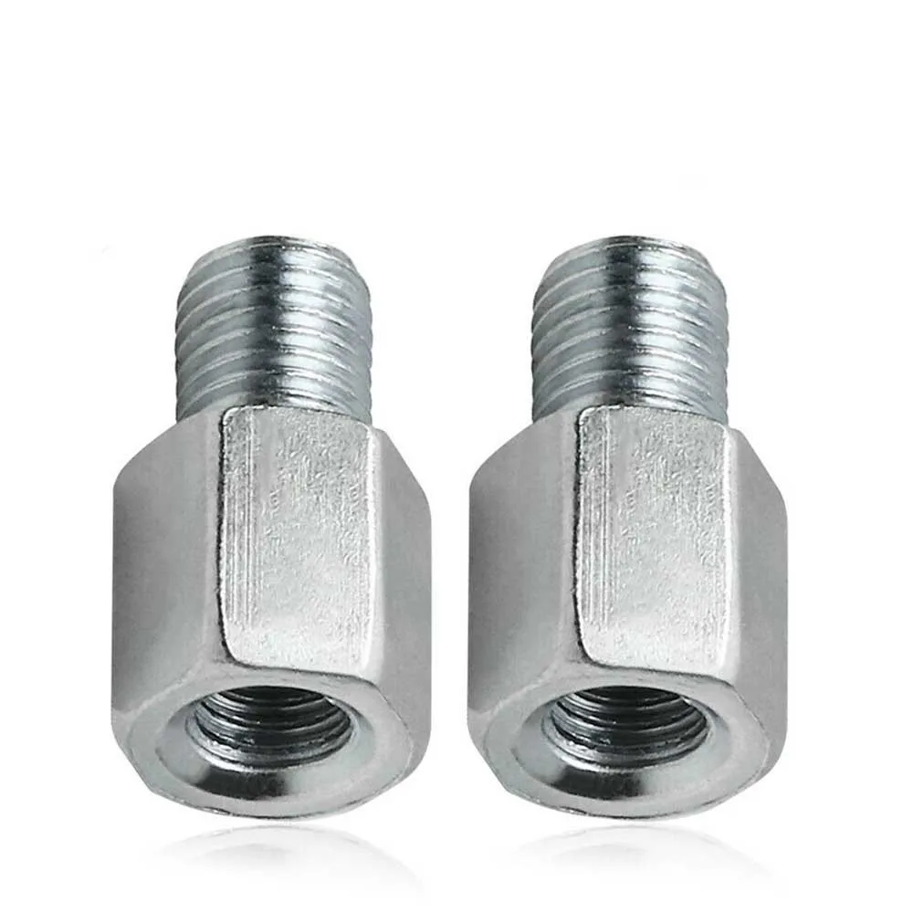 2 stücke Motorrad Roller Spiegel adapter 8mm Buchse im Uhrzeiger sinn bis 8-10mm männliche Uhrzeiger sinn Spiegel adapter im Uhrzeiger sinn Gewindes ch rauben – Detail 7