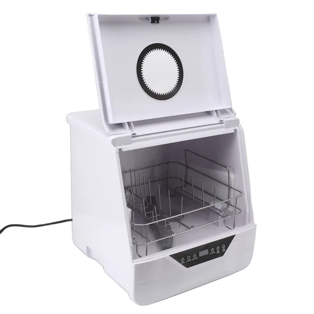 Mini lavavajillas portátil a prueba automática, encimera para dormitorio,  oficina, RV, 800W, 21 a 40L - AliExpress