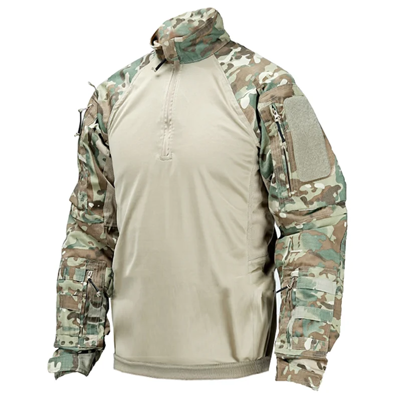 Men Military Uniform Combat Shirt Long Sleeve Tactical Shirt Paintball Camping Hunting Clothing combat shirts