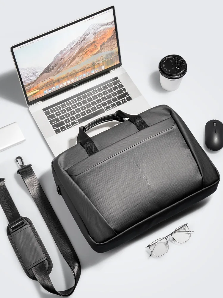 Large Capacity Laptop Bag Protective Sleeve Briefcase Crossbody