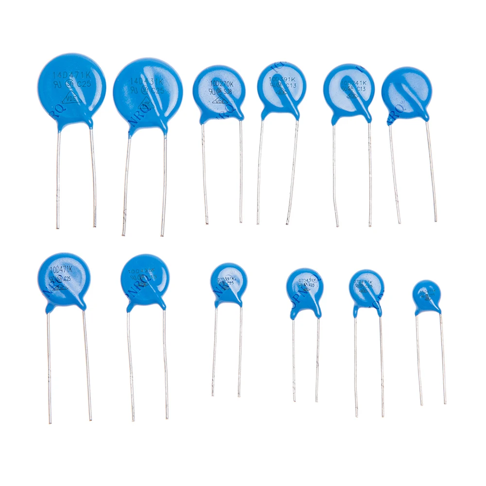 LeHang 150pcs Kit Assortito Varistori – 15 Valori, Da 5D471K A 14D471K, Per Riparazioni E Progetti Fai Da Te