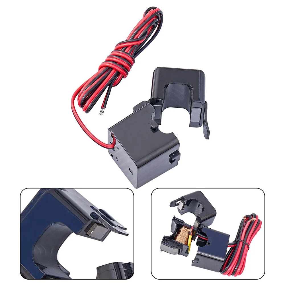 

1pc Miniature Split Ferrite Core Clamp Current Sensor Current Transformer Clamp Current Sensor 50A/5A, 100A/5A, 150A/5A, 200A/5A