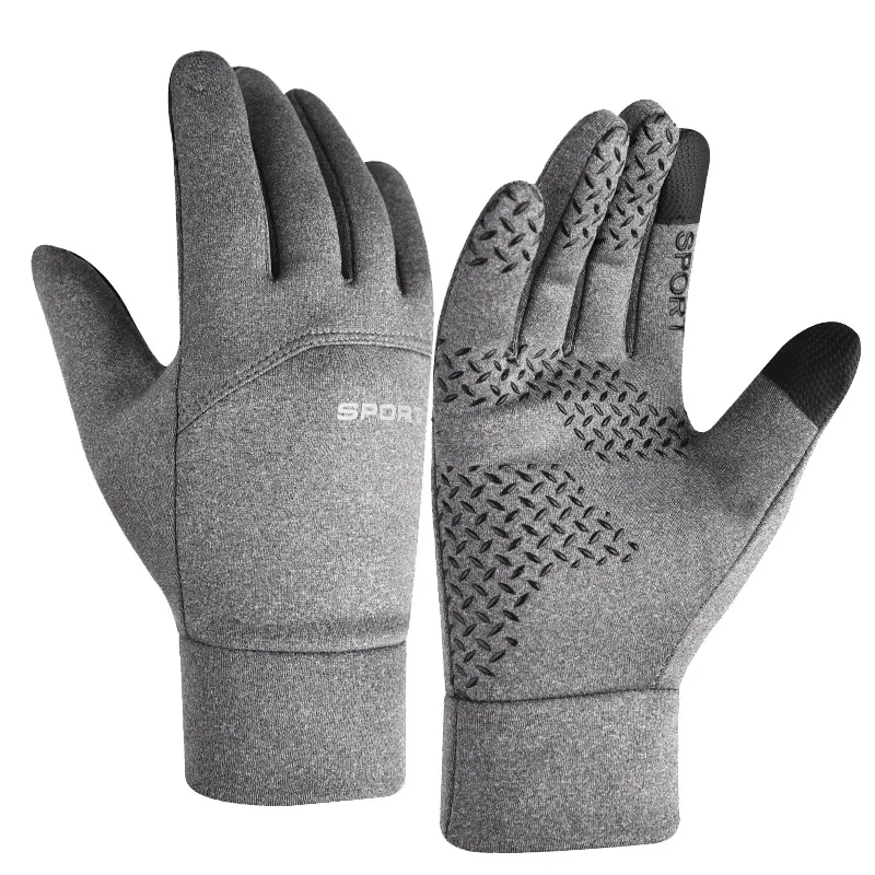 Football Gloves Waterproof Thermal Grip Outfield Cycling Player Bicycle Field Bike Sports Sports Outdoor guantes moto 3