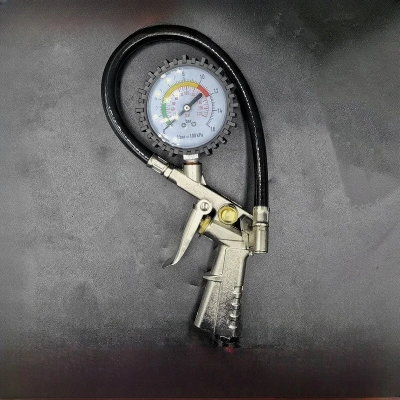 합금 타이어 모니터링 장치 다중 유닛 디스플레이 자동차 액세서리 고정밀 자동차 타이어 압력 게이지 인플레이터 도구