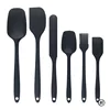 6pc Silicone Spatula set for baking-cake frosting kit with brush, non-stick scrapers & cream spreads |   cute kitchen gadgets 5